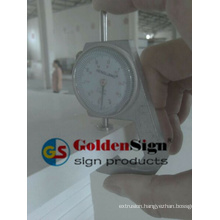 Goldensign PVC Foam Board Used for Bathroom Cabinet in Plastic Film